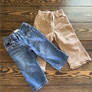 Baby Gap the children’s place 12-18 month bootcut jeans bundle